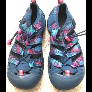 KEEN Multicolor Blue Pink Waterproof Sport
